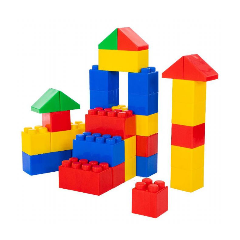 XXL Byggeklodser 36 Dele