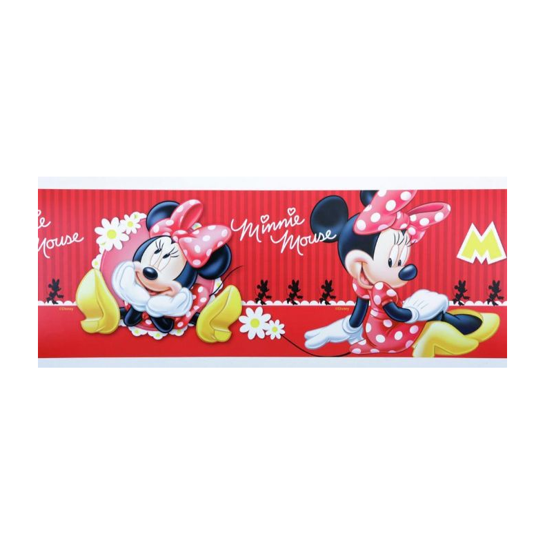 Minnie Mouse tapetborter 15 cm