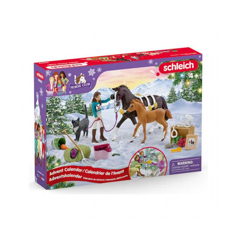 Schleich Julekalender Heste 2024