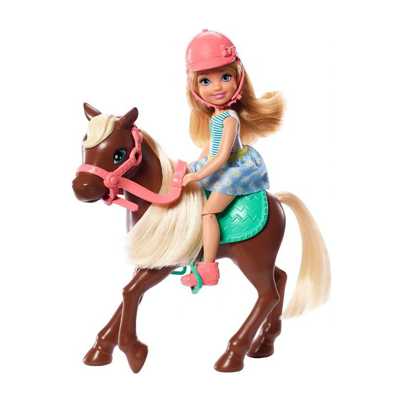 Barbie Chelsea med Pony