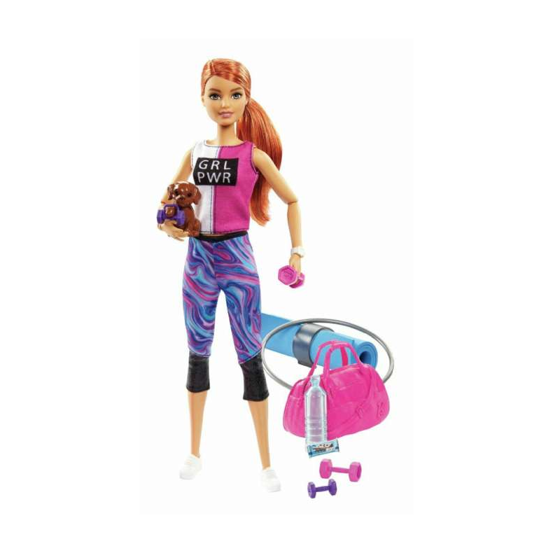 Barbie Wellness Dukke Yoga