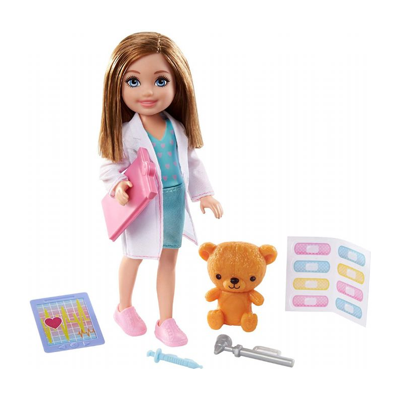 Barbie Chelsea Doktor dukke