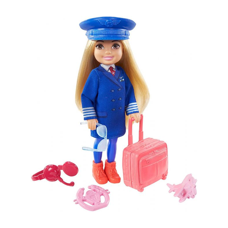 Barbie Chelsea Pilot dukke