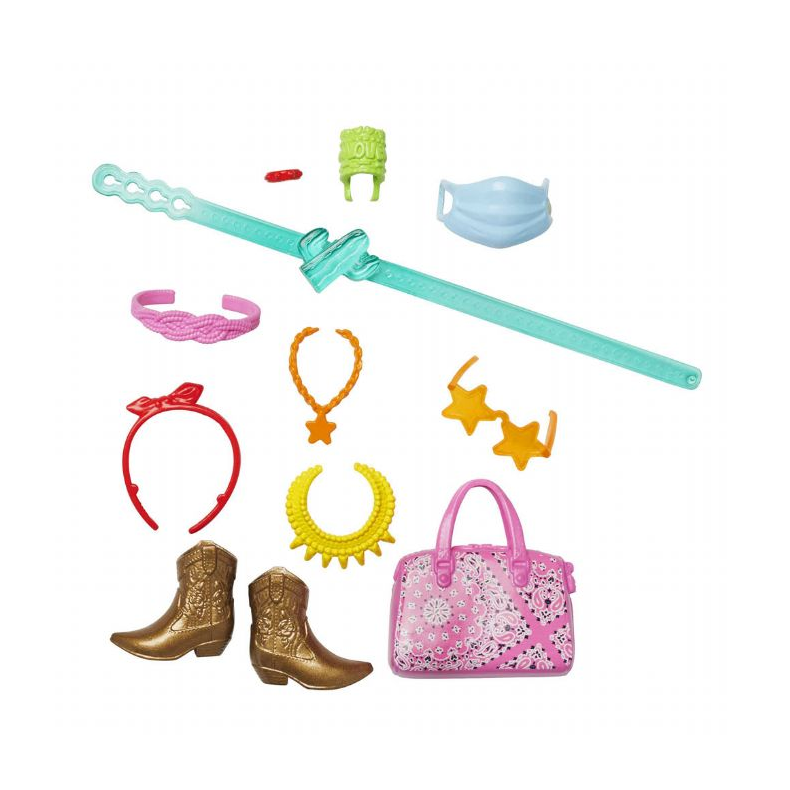 Barbie Tilbehr Western Pack