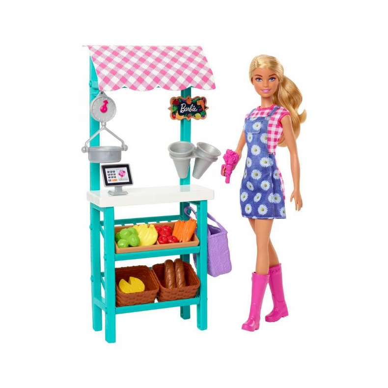 Barbie Farmers Market Playset