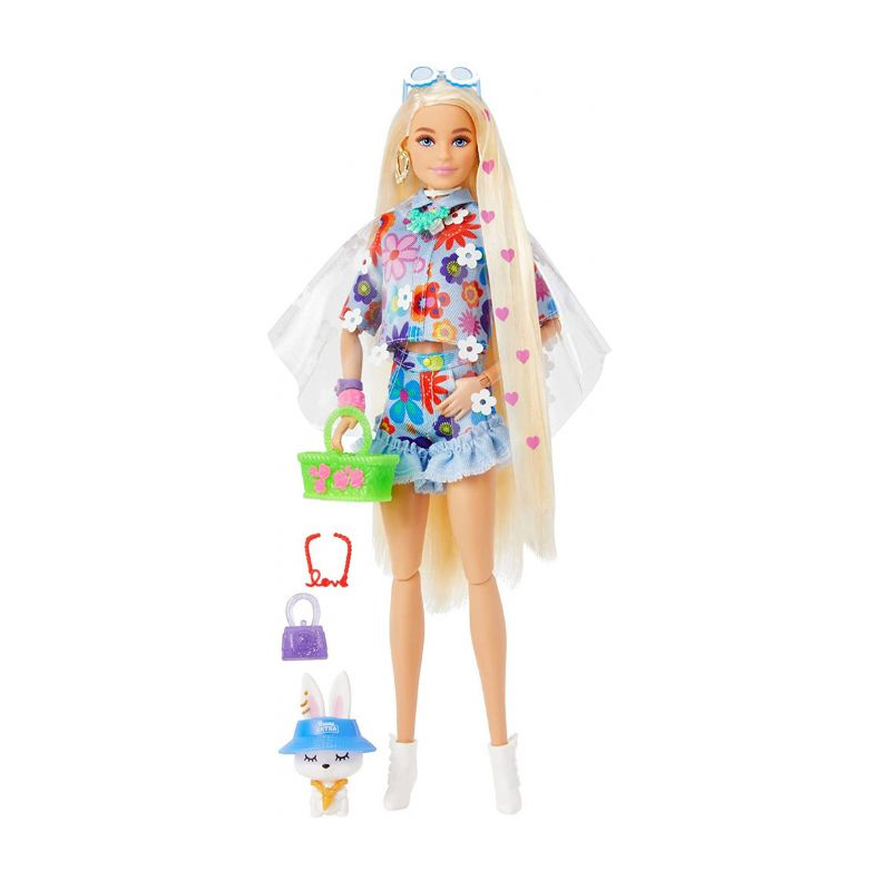 Barbie Ekstra Floral Dukke