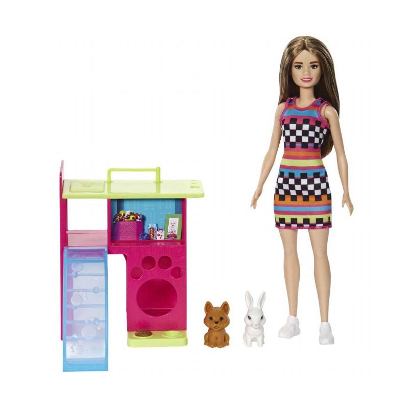 Barbie Pet Playhouse Dukke Playset