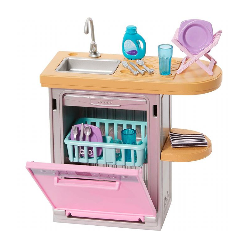 Barbie Mbler og Tilbehr Dishwasher The