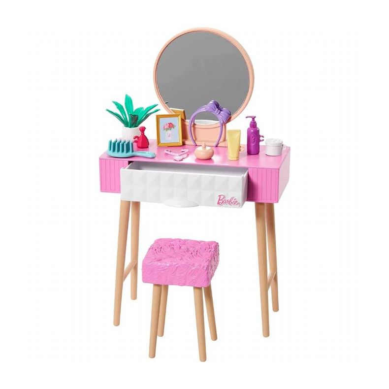 Barbie Mbler og Tilbehr Vanity Theme