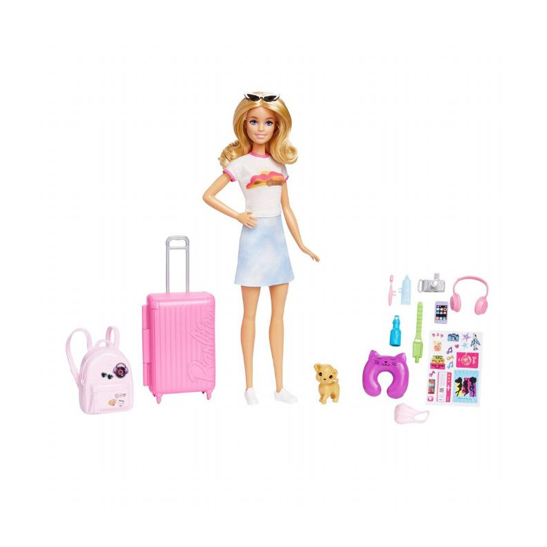 Barbie Travel Malibu Dukke