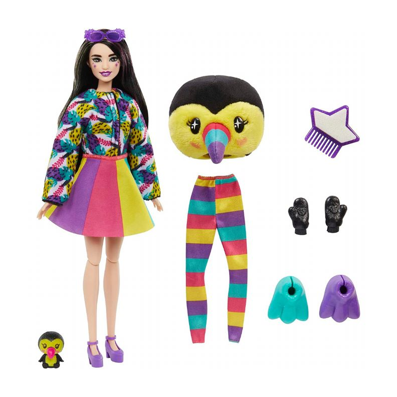 Barbie Cutie Toucan Dukke