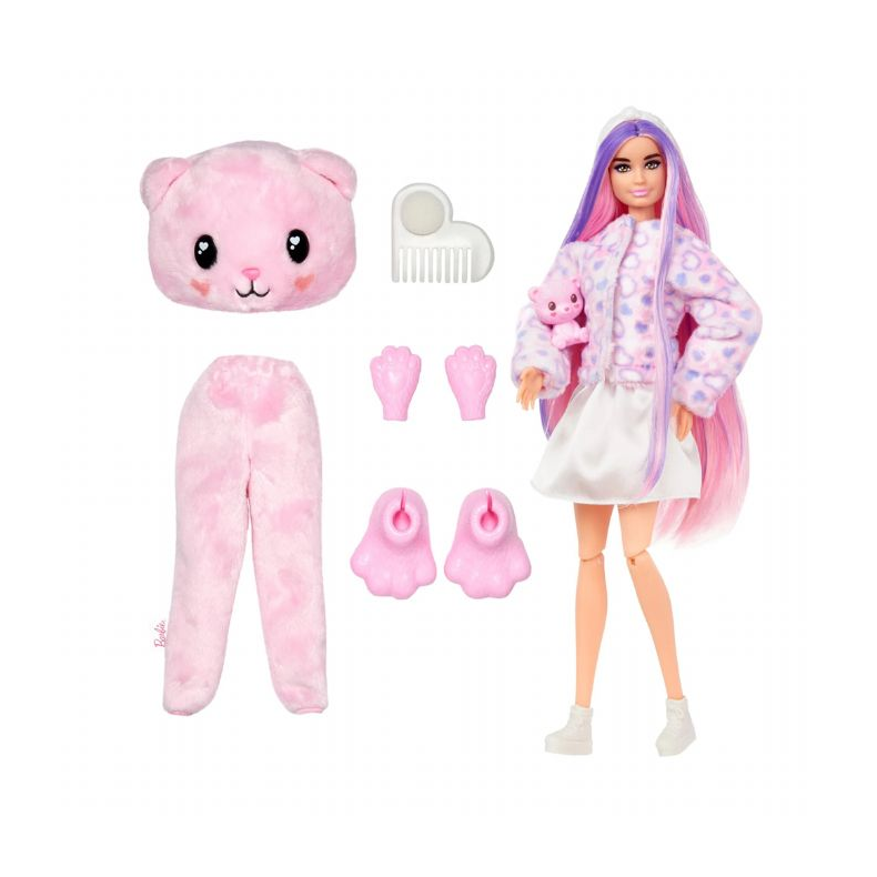 Barbie Cutie Teddy Bear Dukke