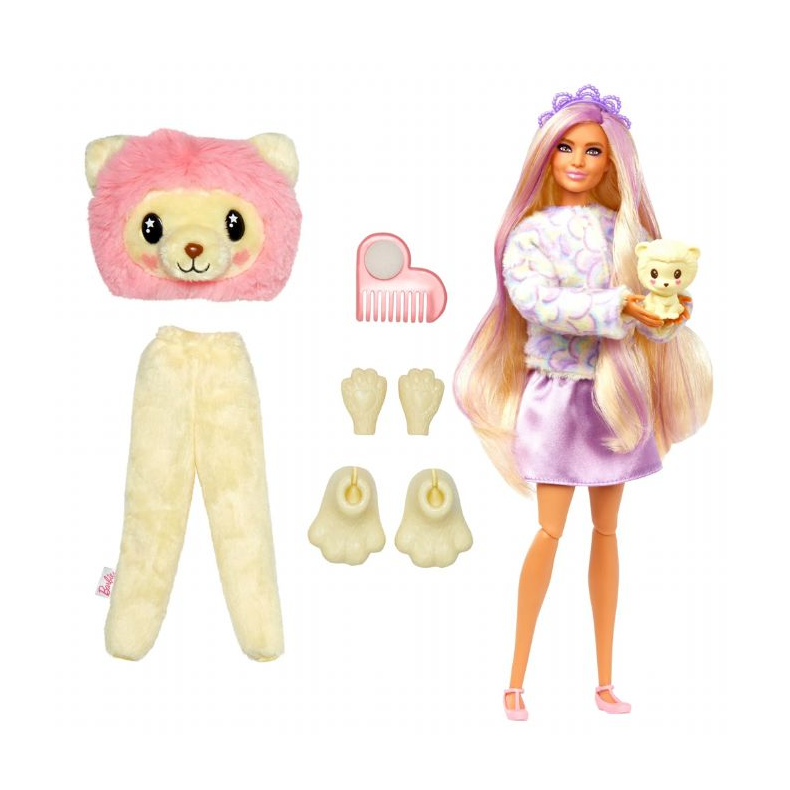 Barbie Cutie Lion Dukke