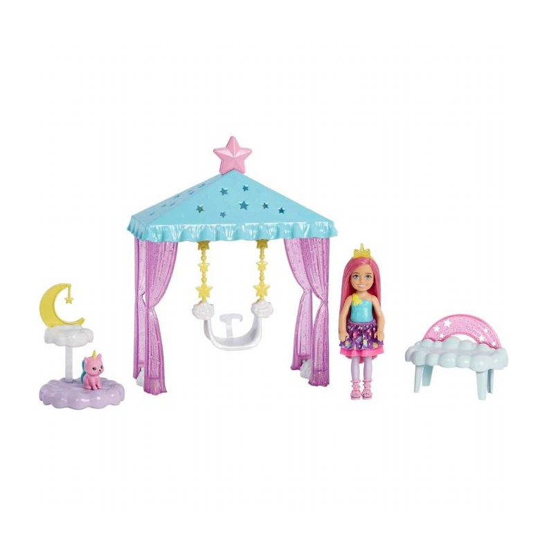 Barbie Chelsea med Kitty Playset