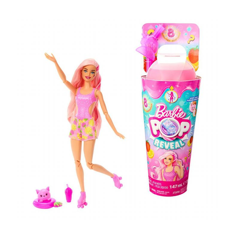 Barbie Pop Reveal Dukke Jordbr