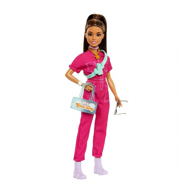 Barbie Trendy Pink Jumpsuit Dukke