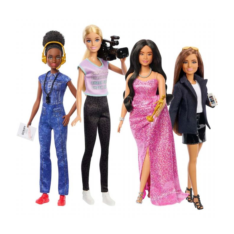 Barbie Karriere Dukker 4-pack