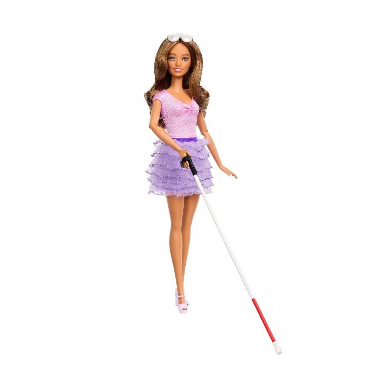 Barbie Fashionista Lavender Dukke