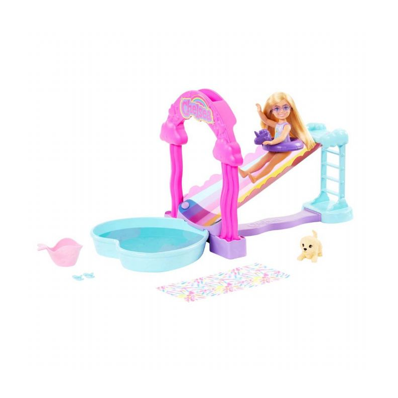 Barbie Chelsea Water Slide Playset