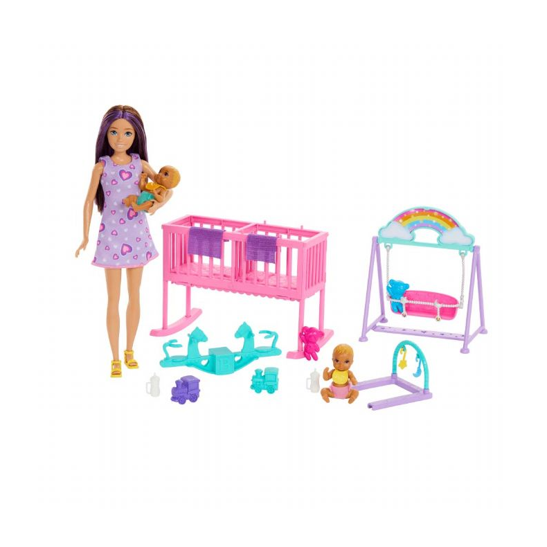 Barbie Skipper Nursery Dukke Playset