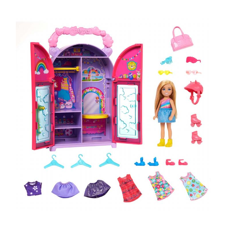 Barbie Chelsea Kldeskab Playset