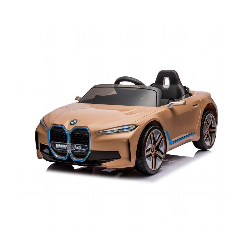 BMW I4 kobber 4x12V med gummihjul