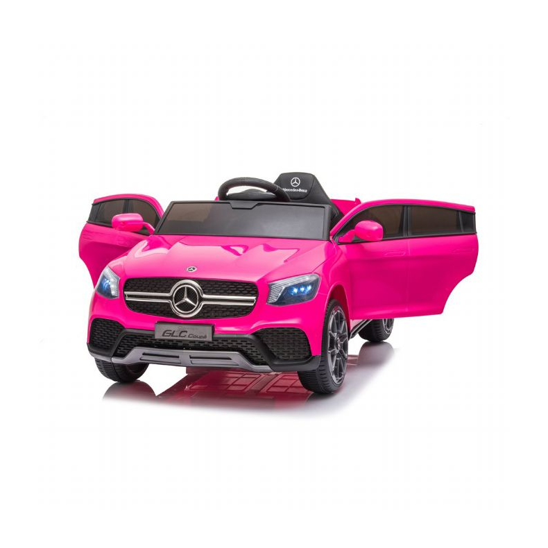 Mercedes GLC Coupe, 4x12Volt, gummihjul