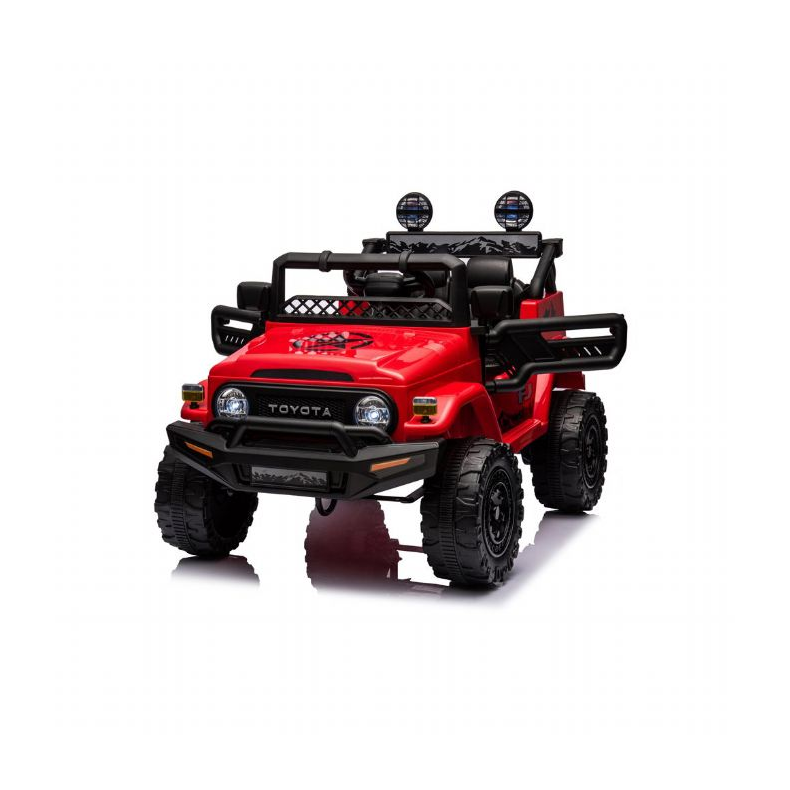 Toyota FJ Cruiser rd, 4x12V, gummihjul