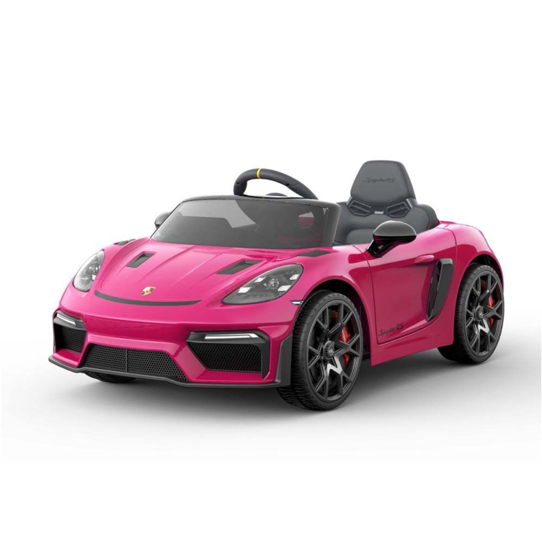 Elbil Porsche Spyder 718 RS Pink 12V