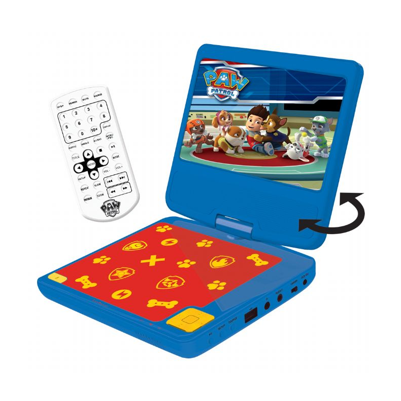 Paw Patrol Brbar DVD afspiller