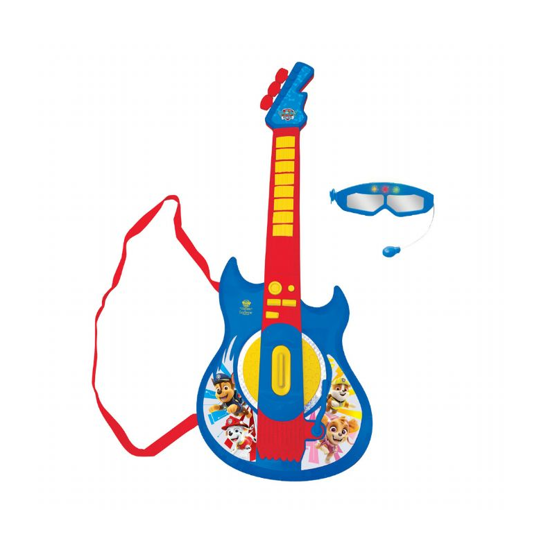 Paw Patrol Elektrisk Guitar med Mikrofon