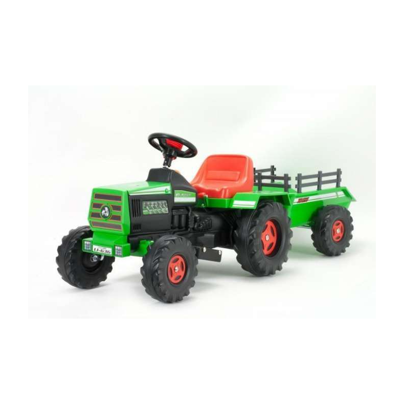 Traktor med hnger Elbil 6V