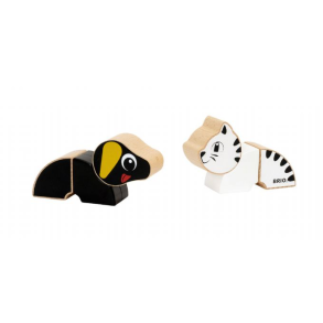 Magnetisk gravhund og kat