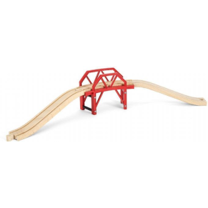 Bro med opfartsskinner