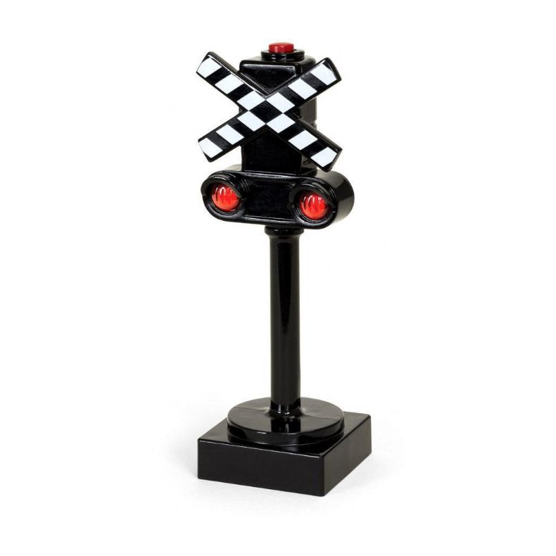 Jernbanesignal med lys