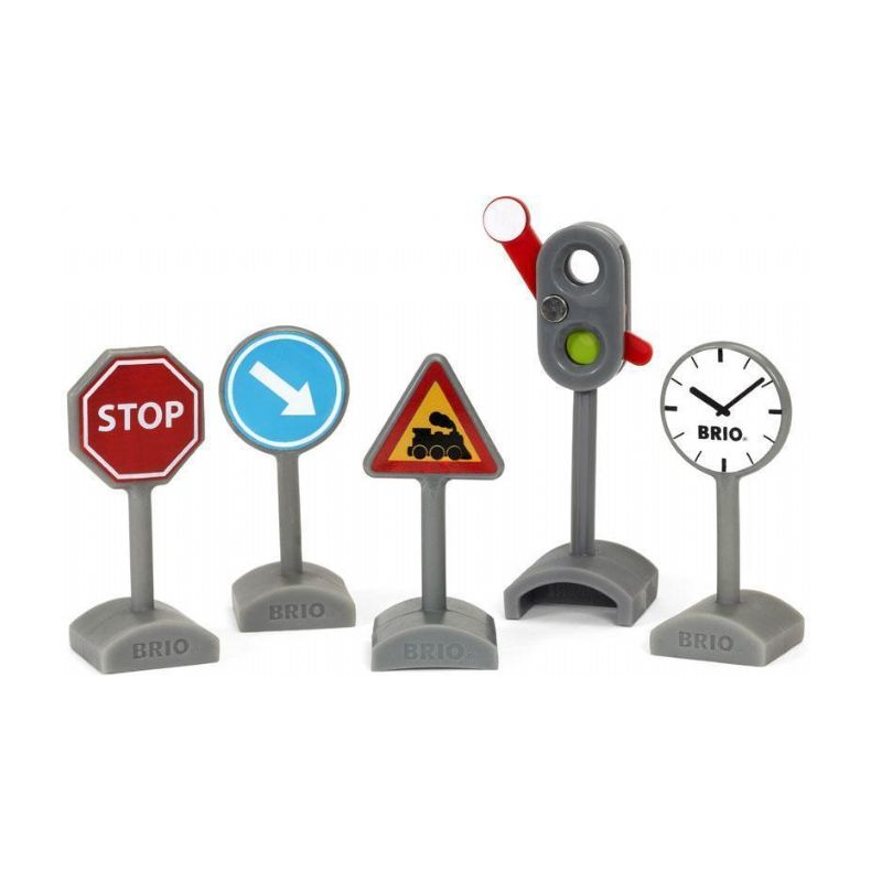 Trafikskilte, st med 5 stk.