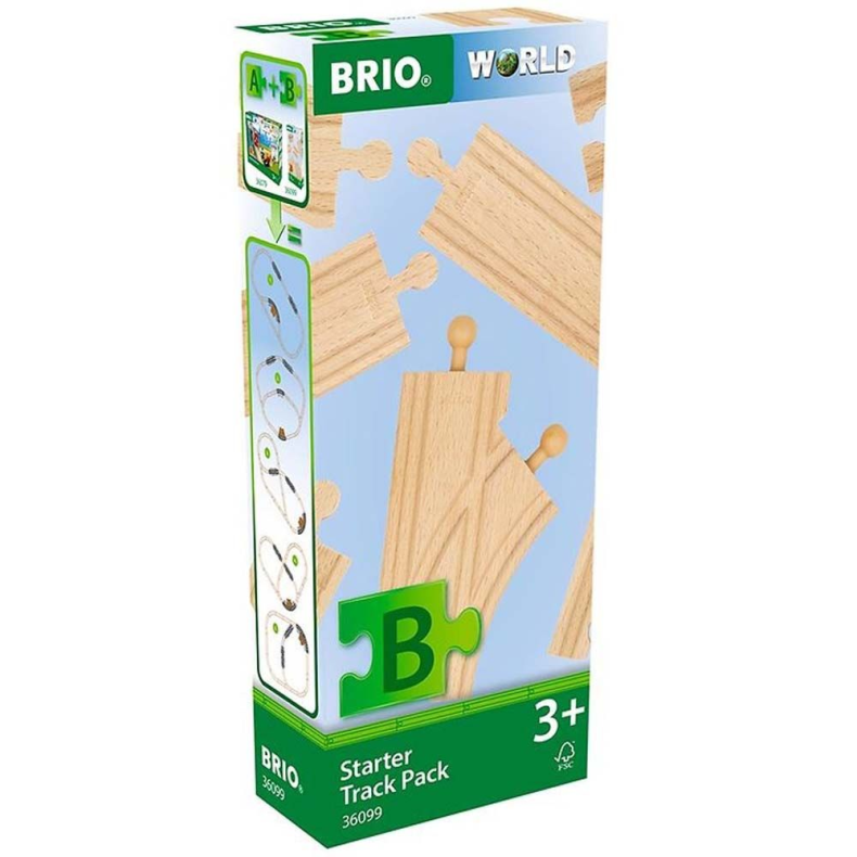 BRIO - Startpakke, skinner