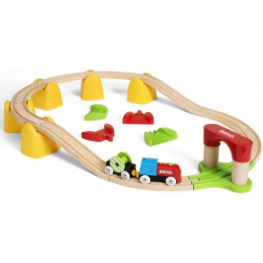 Min frste togbane, batteritog