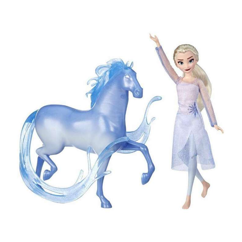 Frost 2 Elsa dukke og Nokk hest