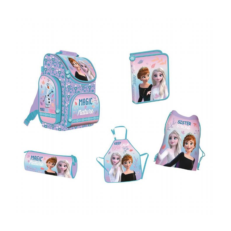 Frost Skoletaske St 5 Dele