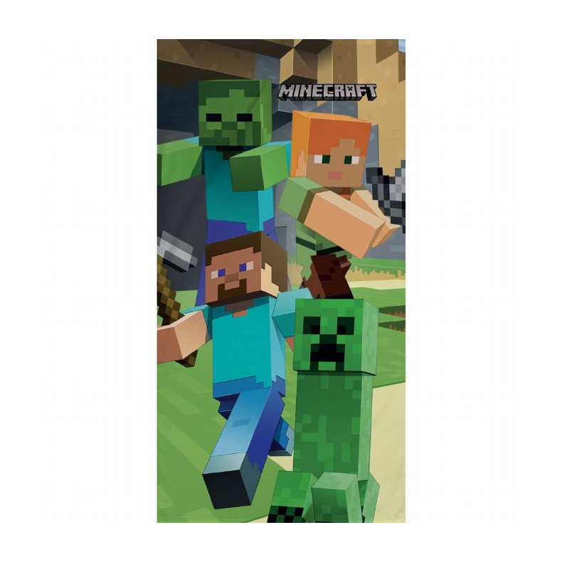 Minecraft Hndklde 70x140cm