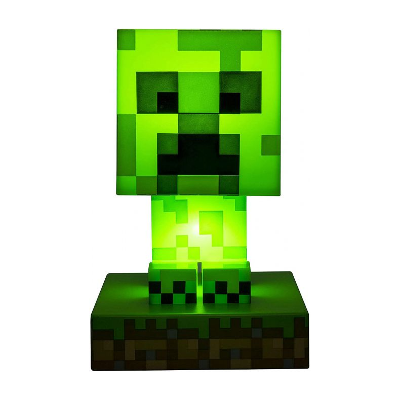 Minecraft Creeper Figur med Lys 11cm