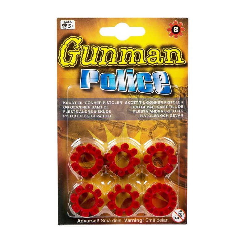 Gunman 8 skuds krudt