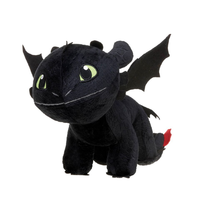 Dragons Bamse Glow in the Dark 42cm