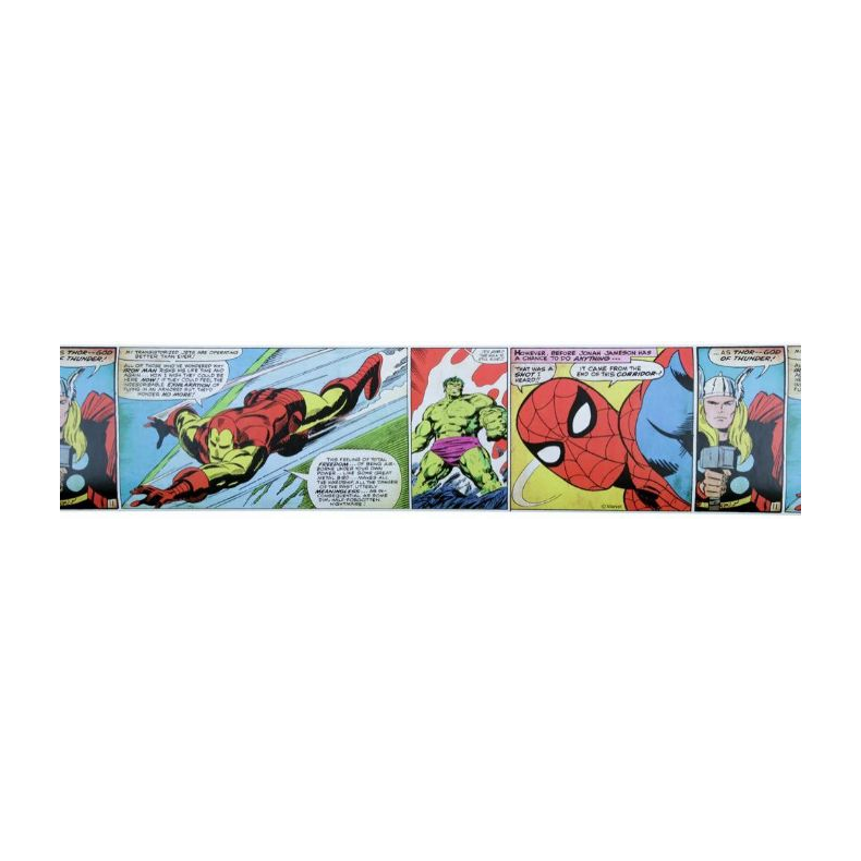 Marvel Comics tapetborter 15,6 cm