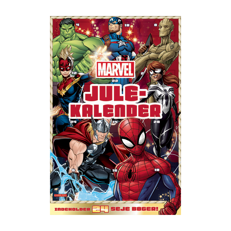 Marvel Julekalender - 24 Historiebger