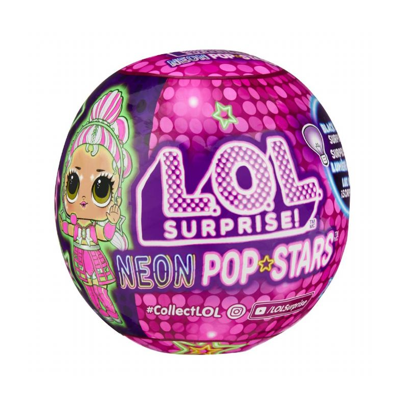 LOL Surprise Neon Pop Stars Tot Dukker