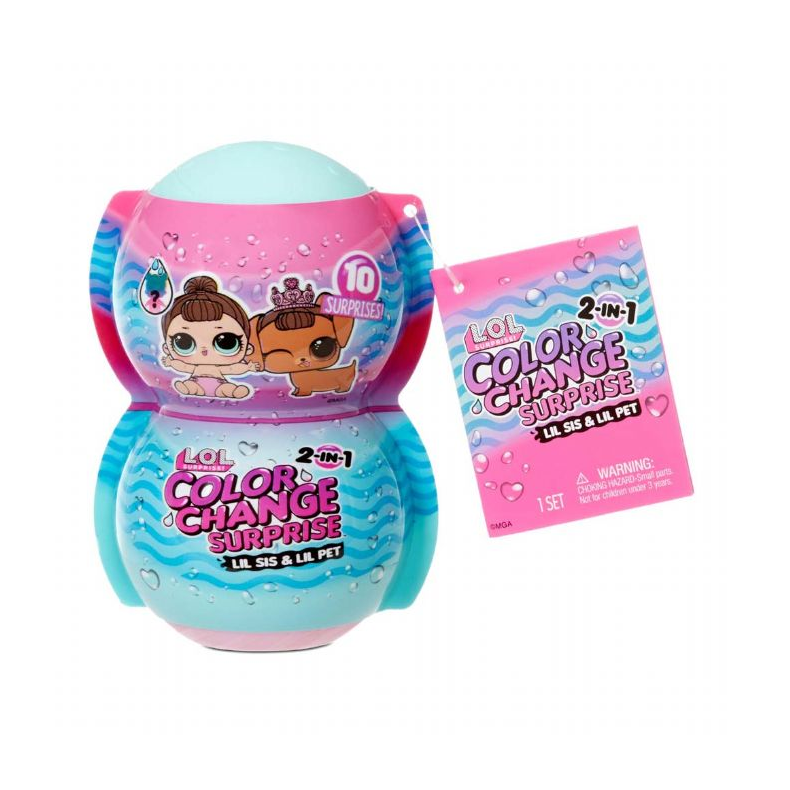 LOL Color Change Lil Sis + Lil Pet Dukke