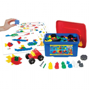 Junior konstruktionst i kasse 400 dele