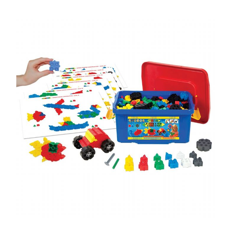 Junior konstruktionst i kasse 400 dele